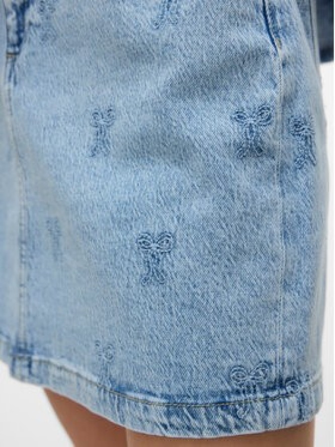 Vero Moda Spódnica jeansowa Tessa 10326888 Niebieski Regular Fit