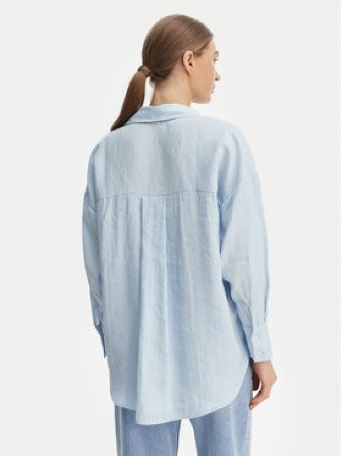 ONLY Koszula Zazima 15272523 Błękitny Oversize