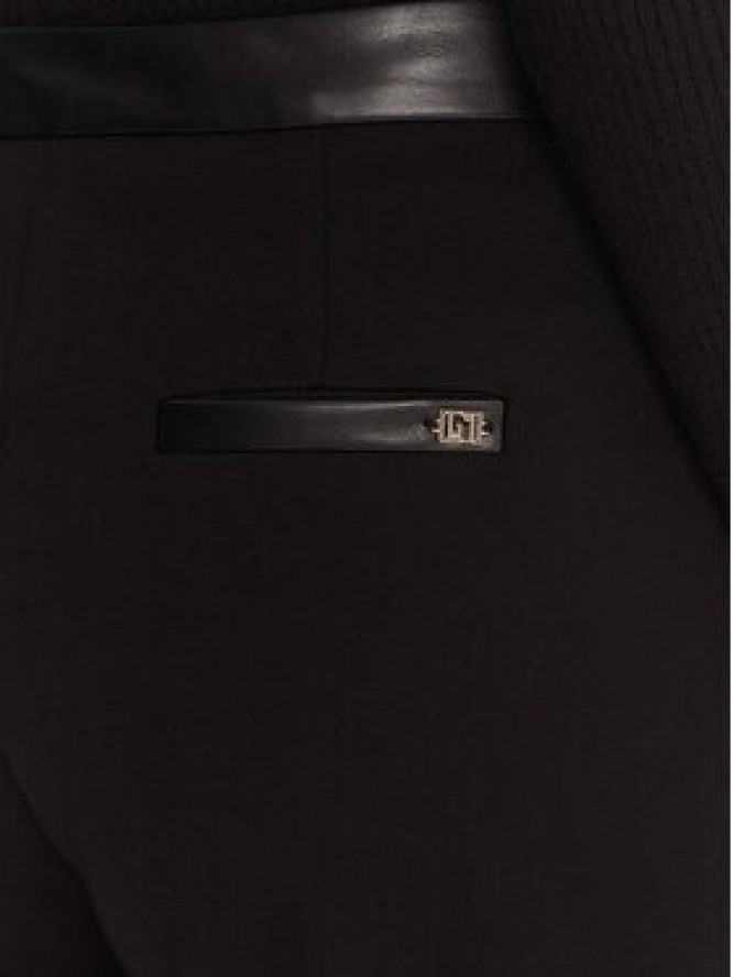 Gaudi Spodnie materiałowe 521BD24003 Czarny Slim Fit