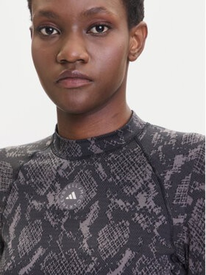 adidas by Stella McCartney Koszulka techniczna Training JW4567 Szary Slim Fit