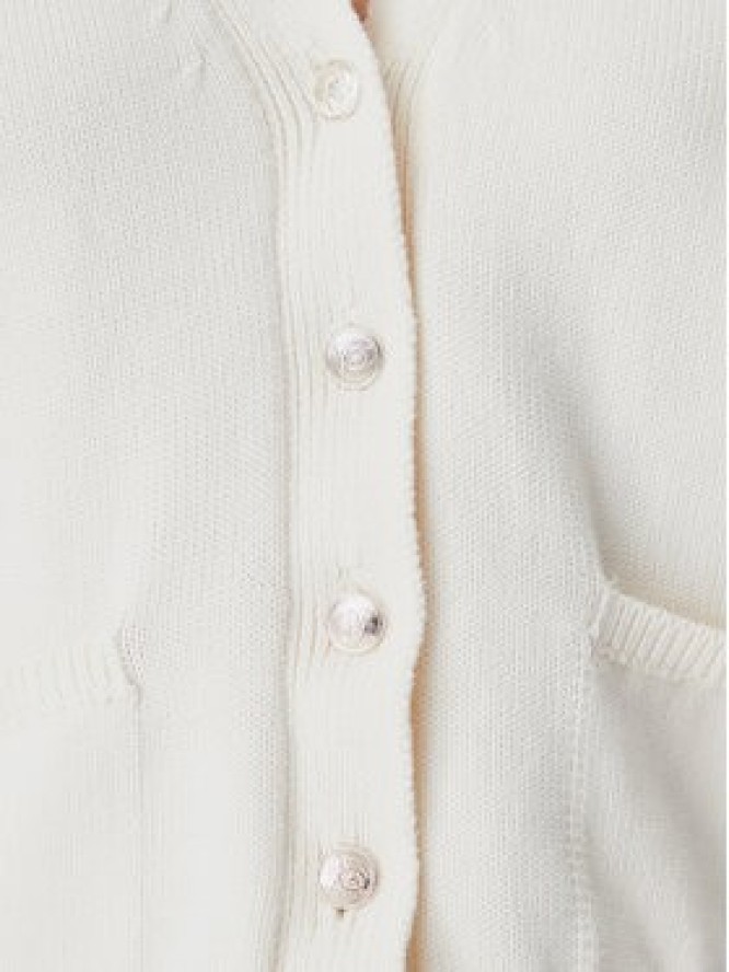 Tommy Jeans Kardigan DW0DW20257 Beżowy Relaxed Fit