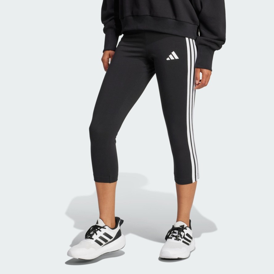 Legginsy Essentials 3-Stripes 3/4 Length