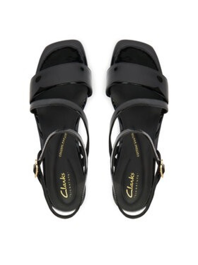Clarks Sandały Serina35 Strap 26186117 Czarny
