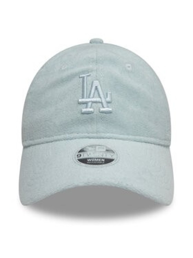 New Era Czapka z daszkiem Los Angeles Dodgers Towelling 9Twenty 60595346 Błękitny