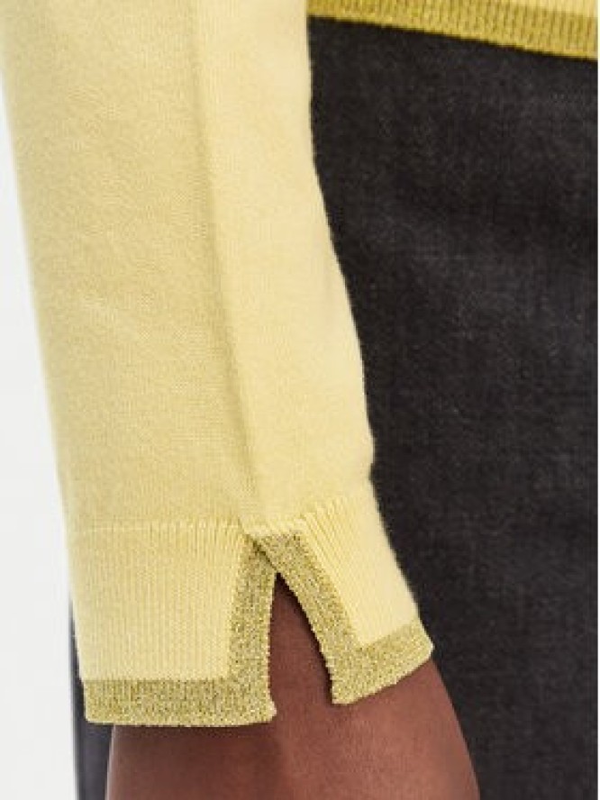 Liu Jo Kardigan WA6280 MS49I Żółty Regular Fit