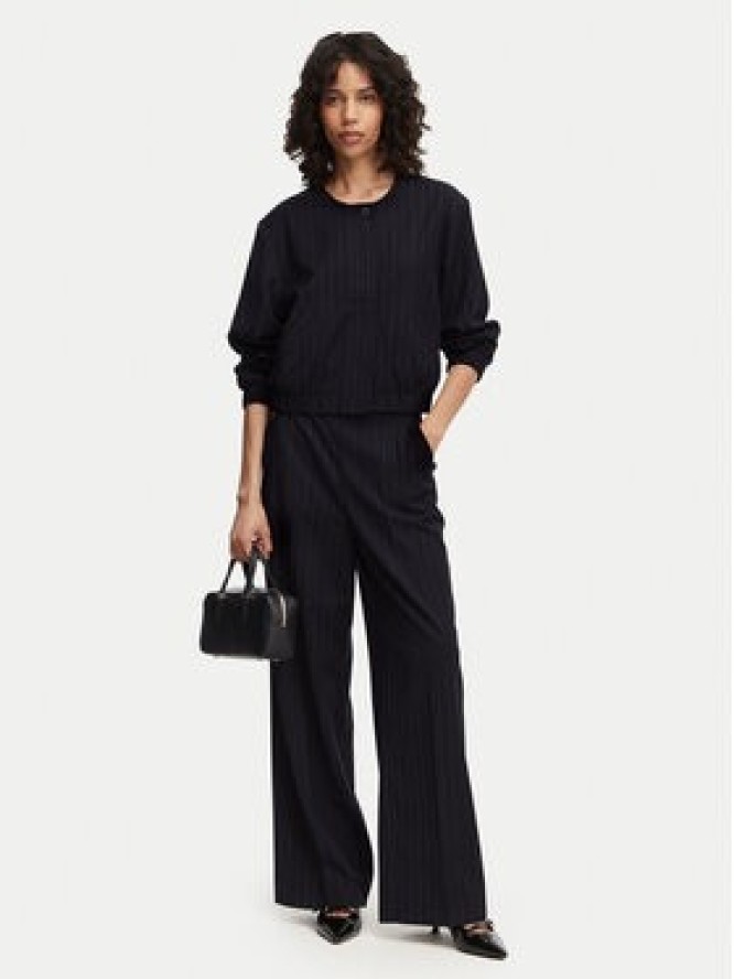 French Connection Marynarka Alia 759A5 Granatowy Boxy Fit
