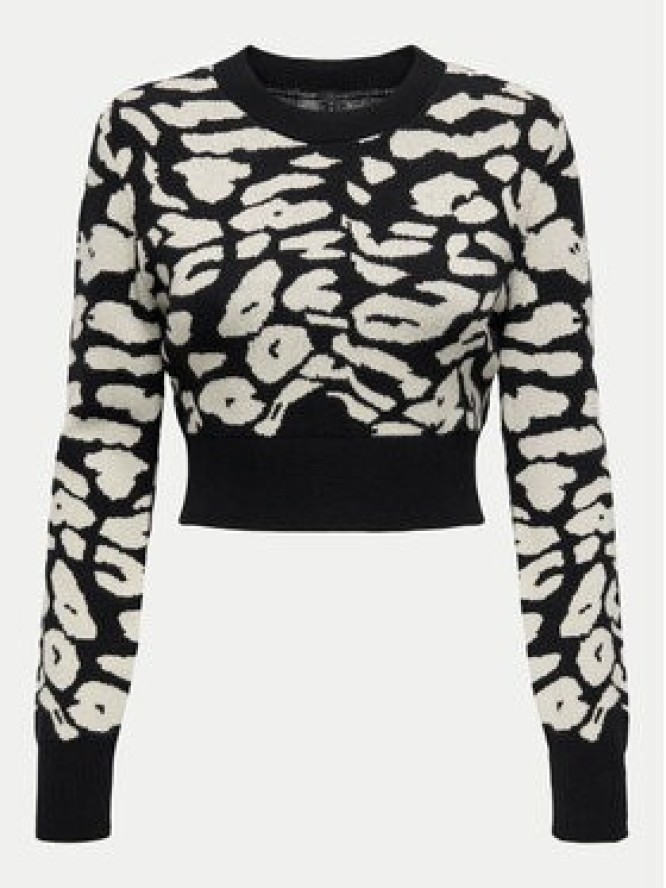 ONLY Sweter Lima 15339828 Czarny Cropped Fit
