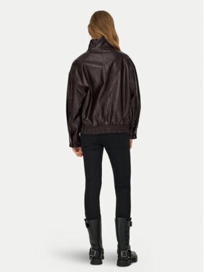 ONLY Kurtka z imitacji skóry Julia 15373024 Brązowy Loose Fit