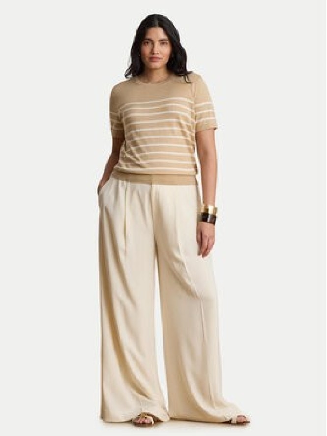 LAUREN RALPH LAUREN T-Shirt Eyelah 200P13973002 Beżowy Regular Fit