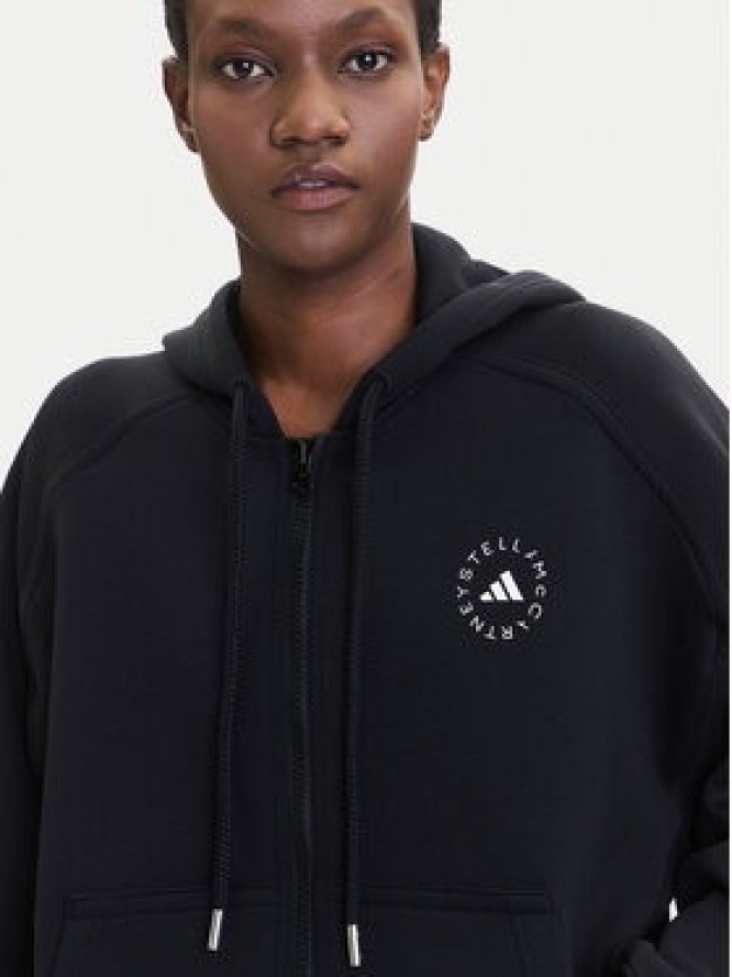 adidas by Stella McCartney Bluza JF6337 Czarny Loose Fit