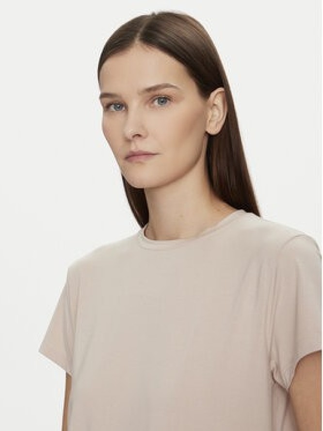 BOSS T-Shirt Bea 50543334 Beżowy Regular Fit