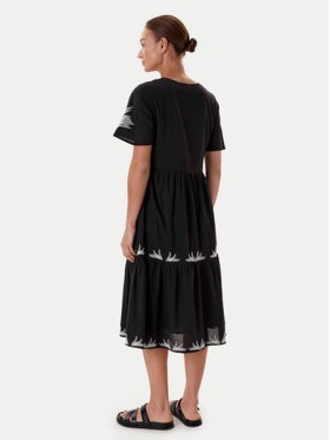 Tatuum Sukienka letnia Ayo T2509.202 Czarny Relaxed Fit