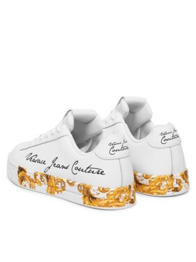 Versace Jeans Couture Sneakersy 80VA3SKL ZPB79 G03 Biały