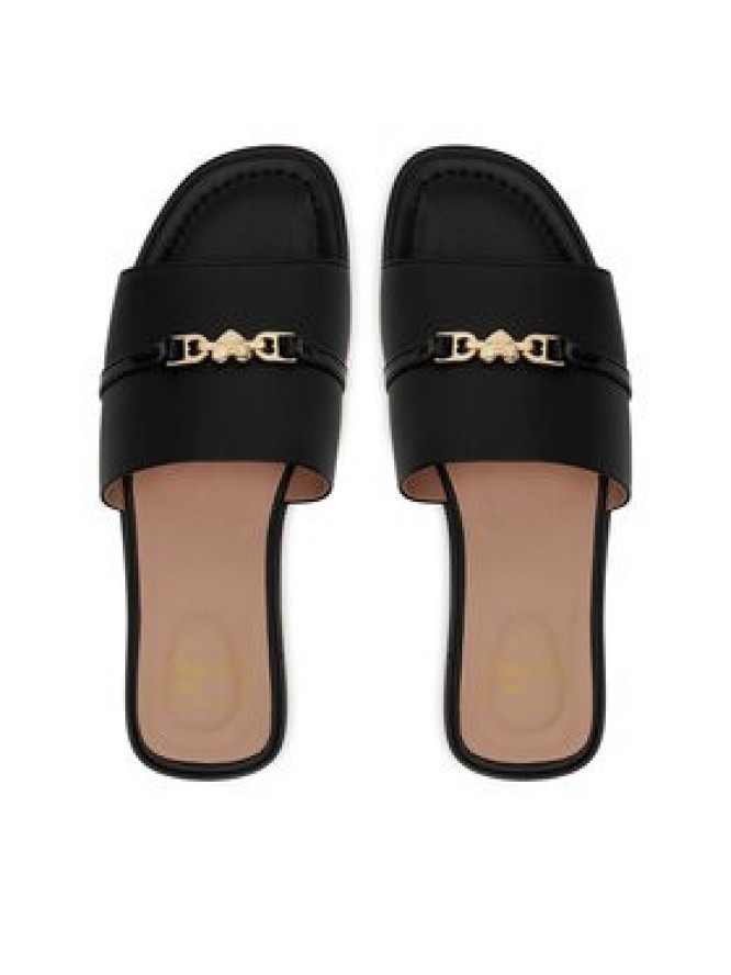 LOVE MOSCHINO Klapki JA28082G1MIA400A Czarny