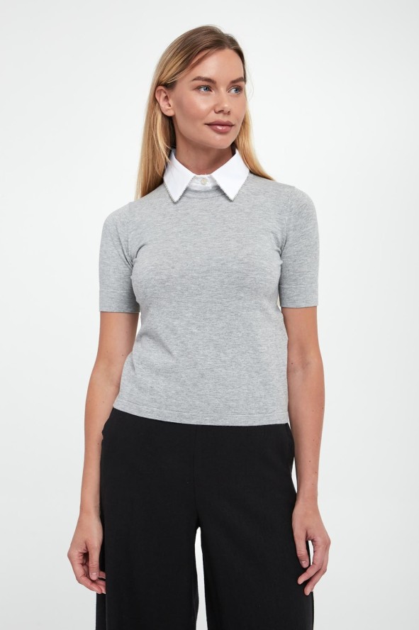 Bluzka damska z kołnierzem Accorta MARELLA