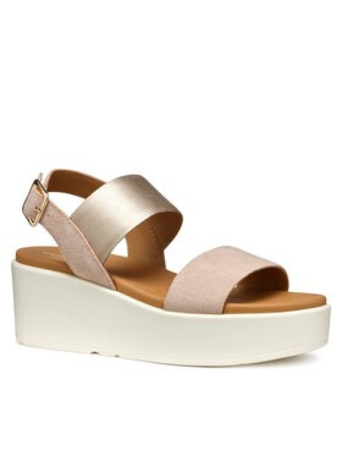 Geox Sandały D Xand 2.2S D45M1A 022NF C8156 Beżowy