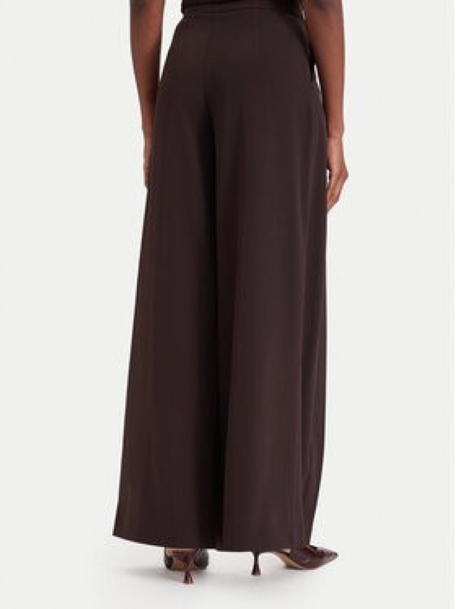 Marciano Guess Spodnie palazzo G6YB12 W3205 Brązowy ciemny Wide Leg