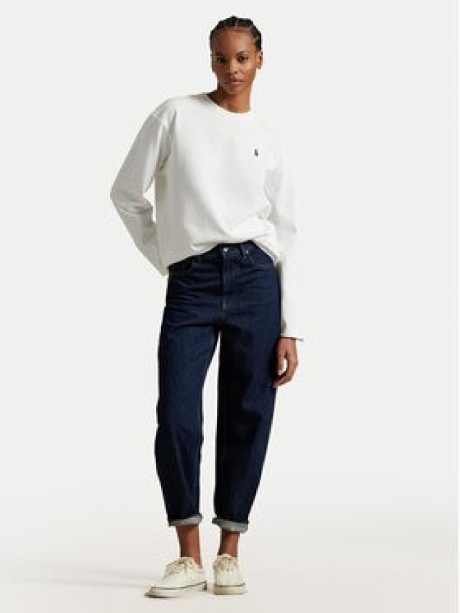 Polo Ralph Lauren Bluzka 211967105001 Biały Straight Fit