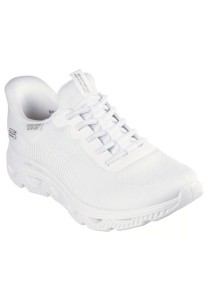 Buty SKECHERS SLIP-INS BOBS ARC WAVES Biały