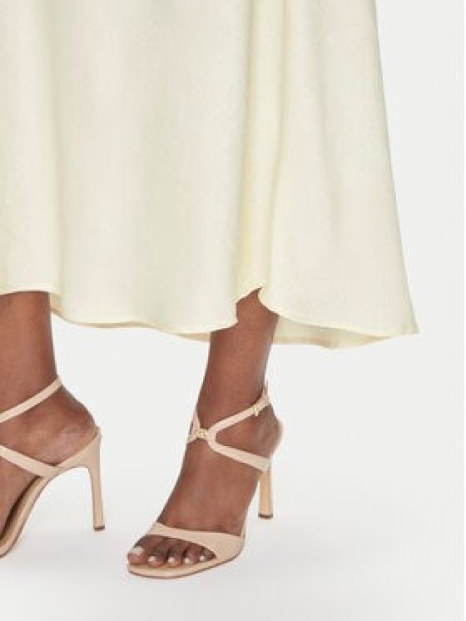 Fransa Spódnica midi 20615436 Écru Regular Fit