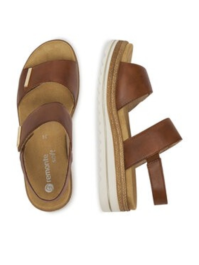 Remonte Sandały CEO-D0Q59-24 Brązowy