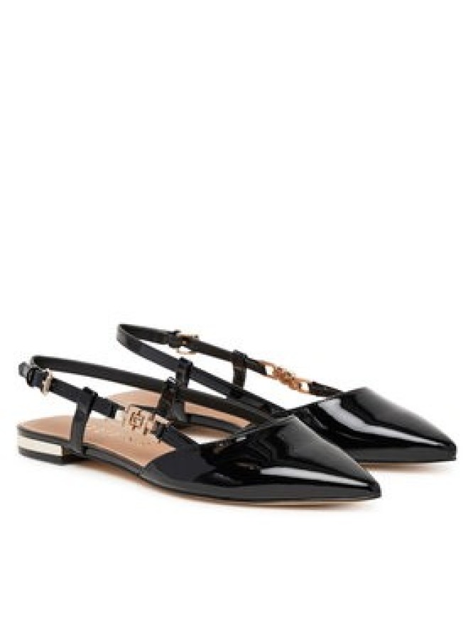 Guess Baleriny FLTFR2 PAF05 Czarny