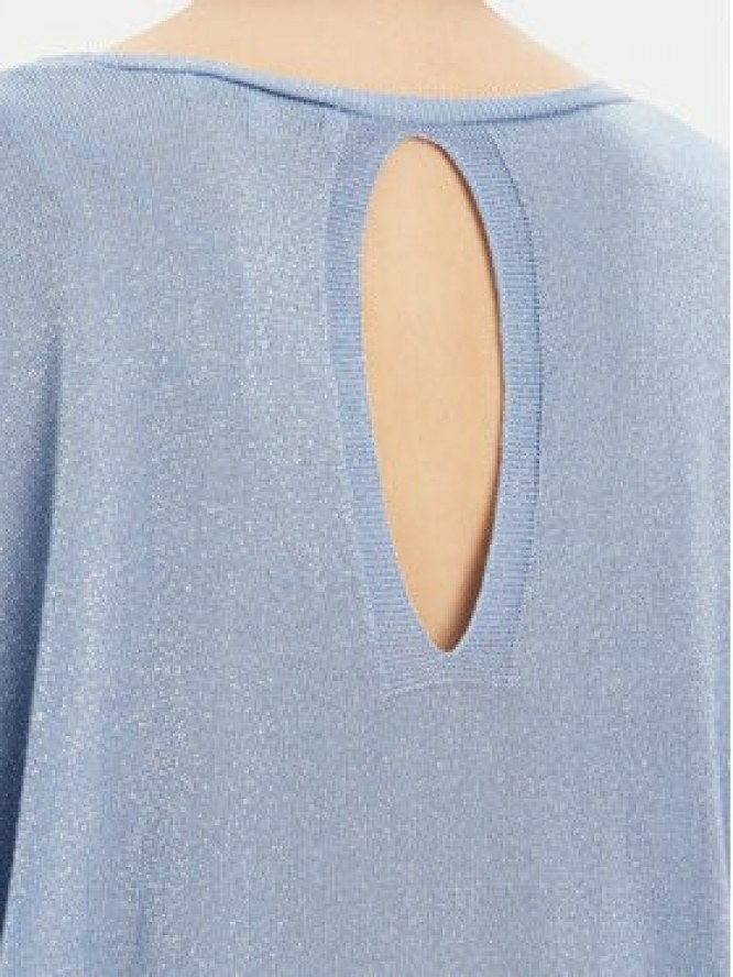 Morgan Sweter 251-MDIX Niebieski Relaxed Fit