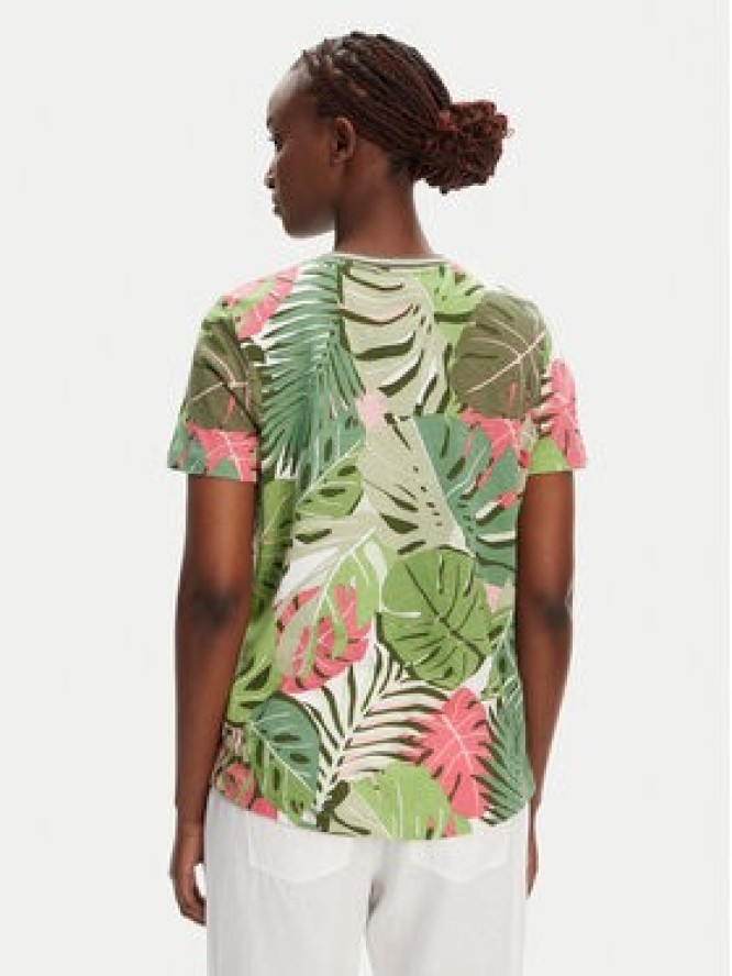 Olsen T-Shirt 11105096 Zielony Regular Fit