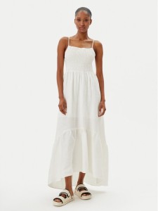 Maaji Sukienka letnia Isadora PT2123CLD008 Biały Regular Fit