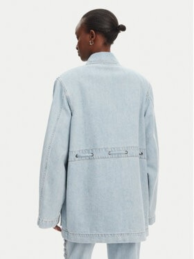 ROTATE Koszula jeansowa 1141821468 Niebieski Relaxed Fit