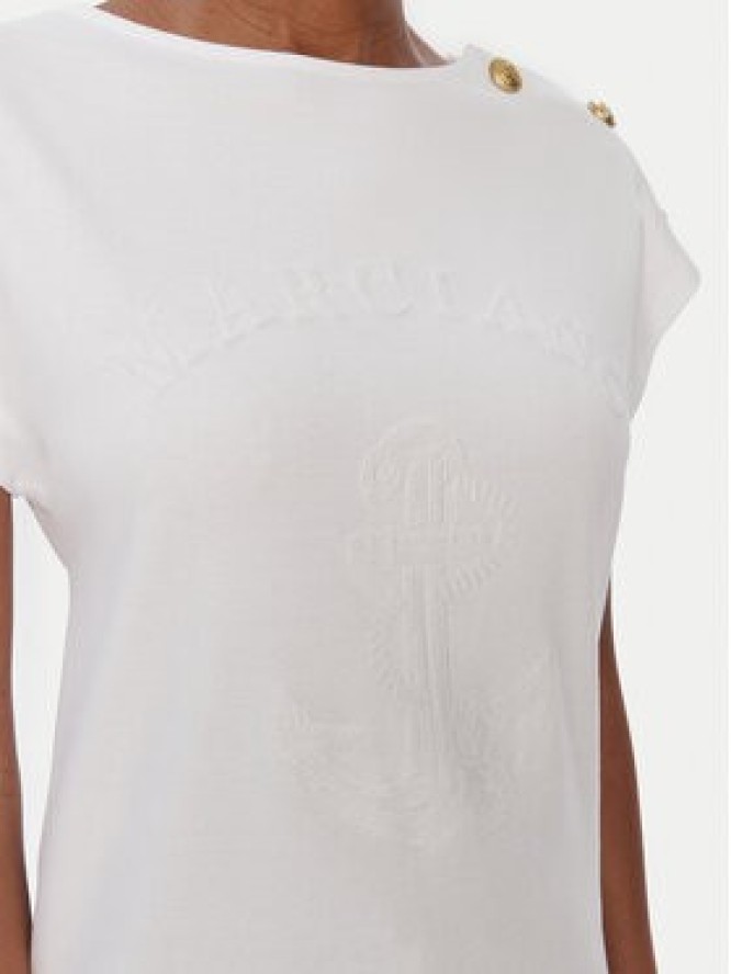 Marciano Guess T-Shirt 6RGI03 6362A Biały Regular Fit