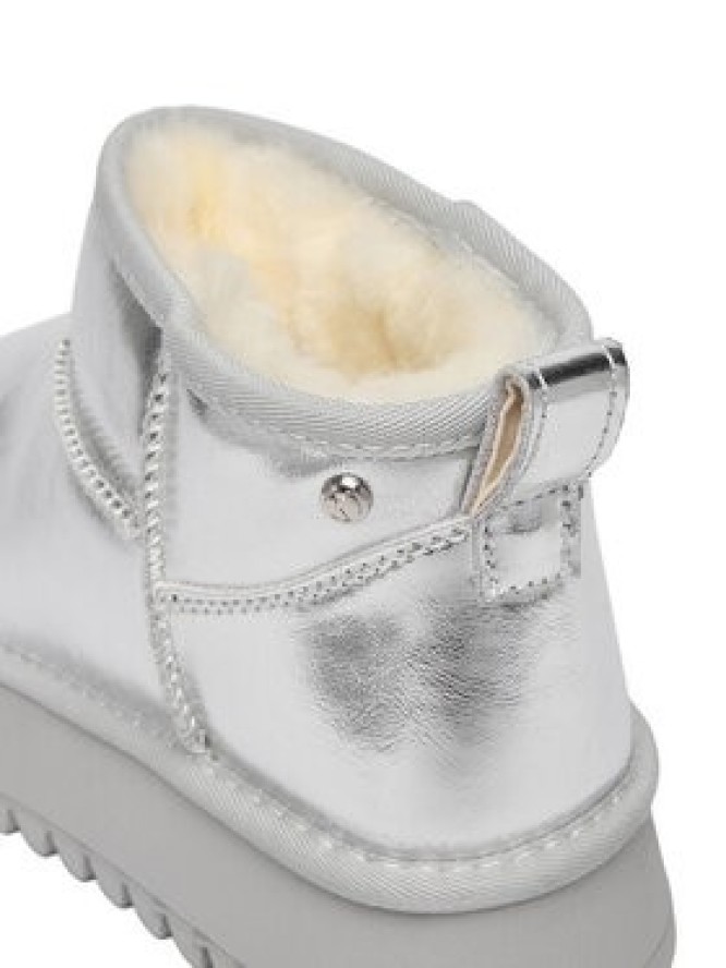 Eva Minge Śniegowce EO-NIKI-TS6304-01 Srebrny