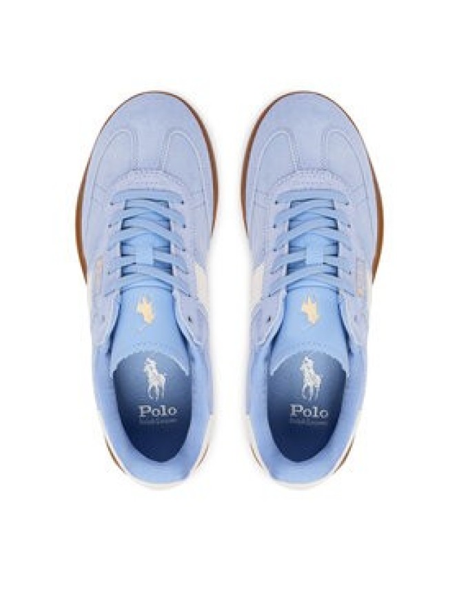 Polo Ralph Lauren Sneakersy 804956688011 Niebieski jasny
