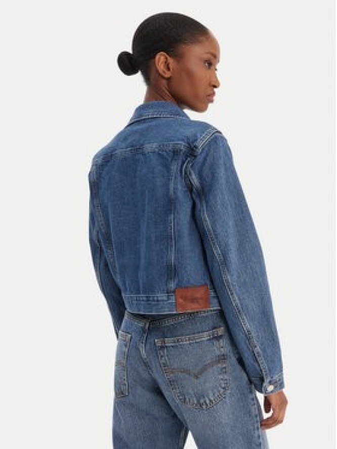 Calvin Klein Jeans Kurtka jeansowa 90s LV047E629G Niebieski Regular Fit