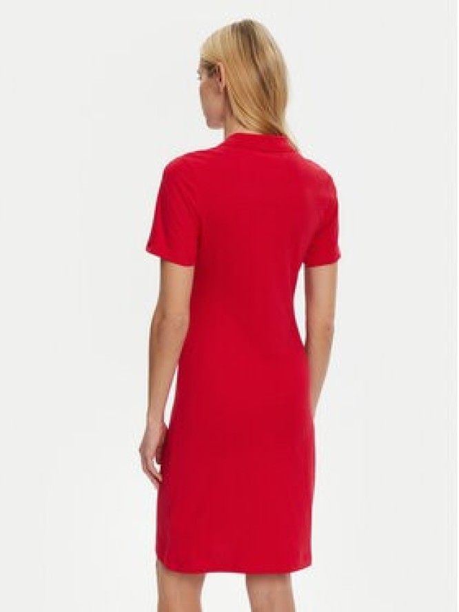 Tommy Hilfiger Sukienka codzienna WW0WW42567 Czerwony Slim Fit