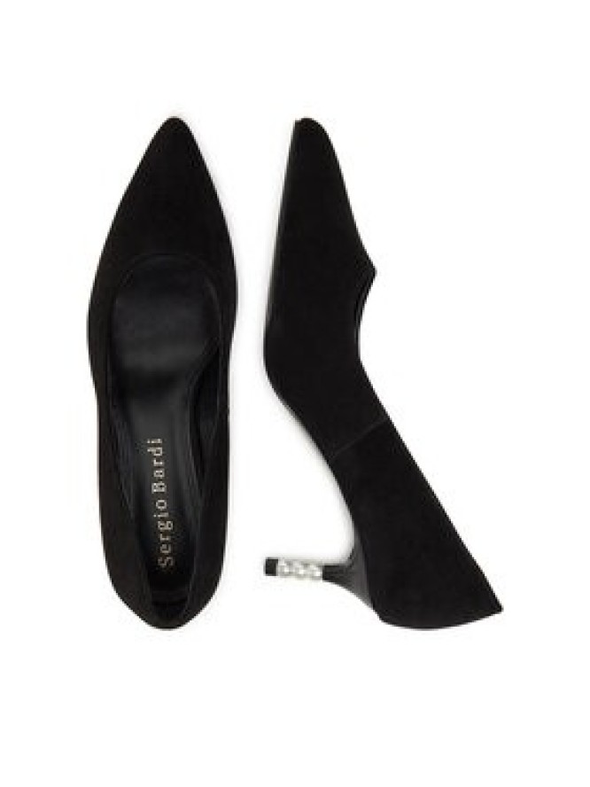 Sergio Bardi Szpilki WYL3994-1Z-SB Czarny