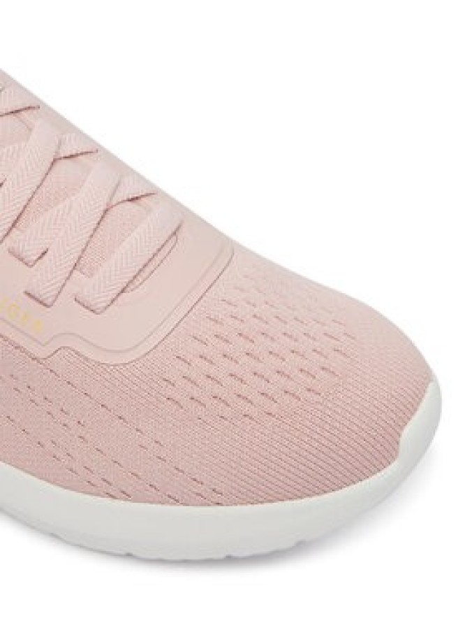 Tommy Hilfiger Sneakersy Th Knit Extralight Runner FW0FW09112 Beżowy jasny