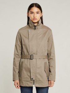 G-Star Trencz w kolorze jasnobrązowym rozmiar: L