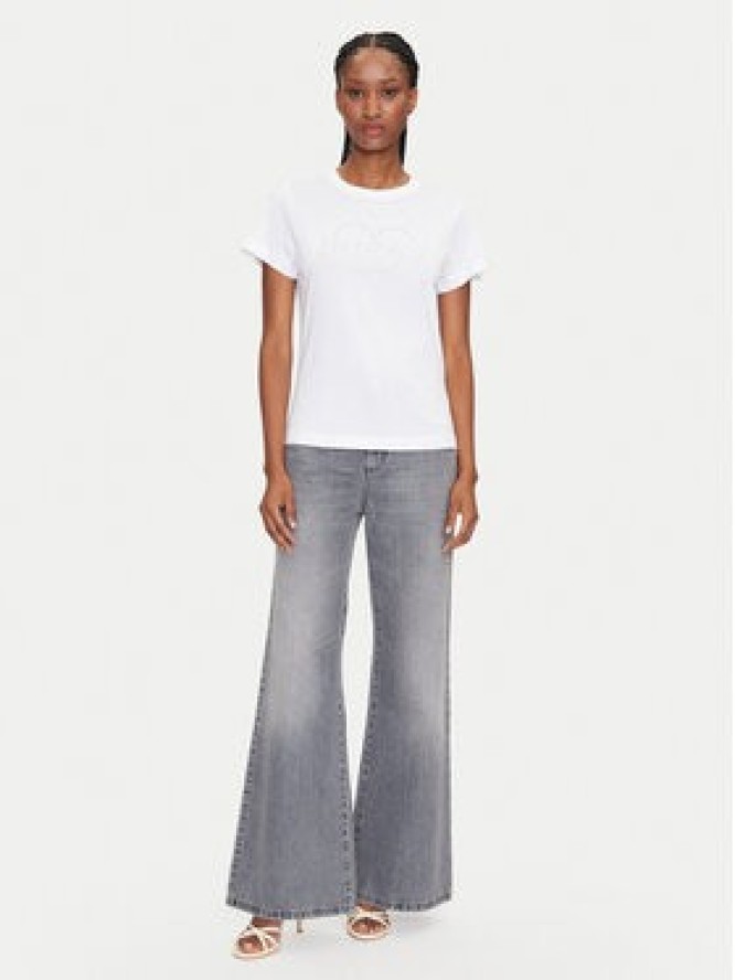 Guess T-Shirt V5GI10 K9RM1 Biały Regular Fit