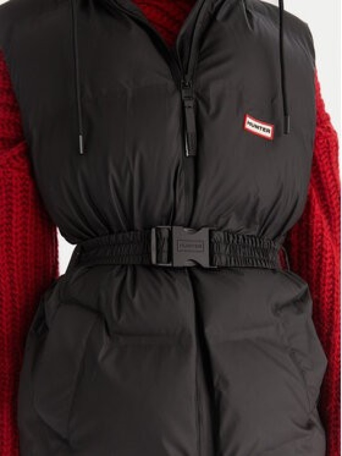 Hunter Bezrękawnik Nellie HARW0017252 Czarny Regular Fit