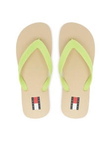 Tommy Jeans Japonki Tjw Logo Summer Sandal EN0EN02979 Żółty