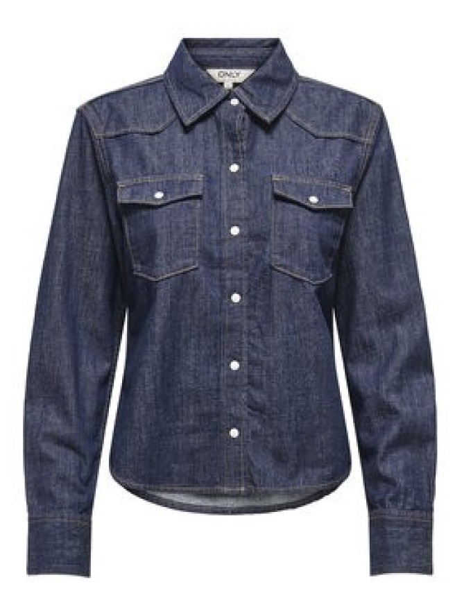 ONLY Koszula jeansowa Charlize 15364777 Niebieski Regular Fit