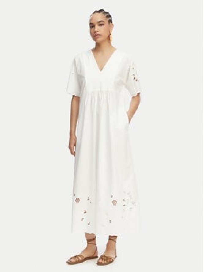 Weekend Max Mara Sukienka codzienna Tartufo 2615621092 Biały Relaxed Fit