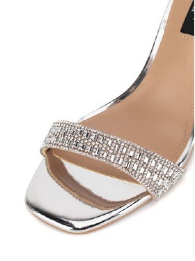 Nine West Sandały WFA3032-1 Srebrny