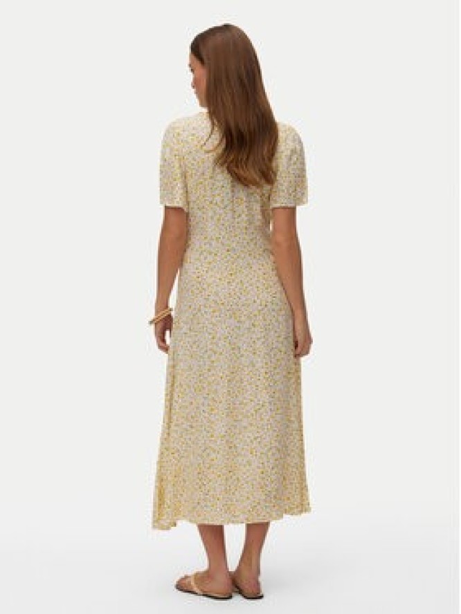 Vero Moda Sukienka codzienna Alba 10330301 Żółty Regular Fit