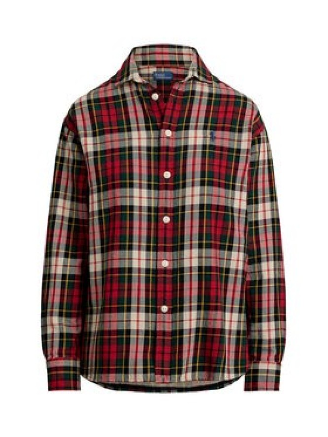 Polo Ralph Lauren Koszula 211978159003 Czerwony Relaxed Fit
