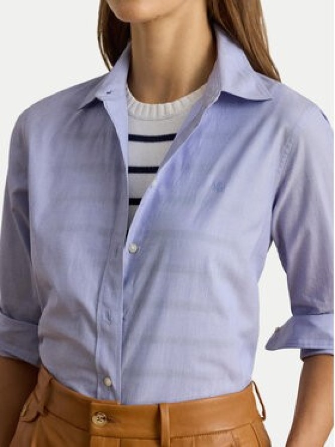 LAUREN RALPH LAUREN Koszula 200940254002 Błękitny Straight Fit