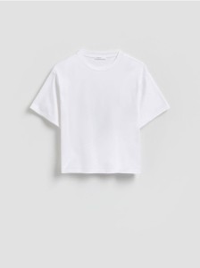 T-shirt z modalem - biały