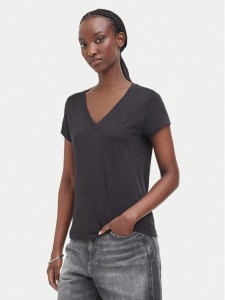 G-STAR T-Shirt D30184-4107 Czarny Regular Fit