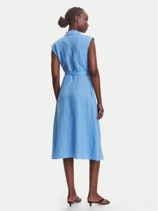 Marella Sukienka koszulowa Rodesia 2515221262 Błękitny Regular Fit